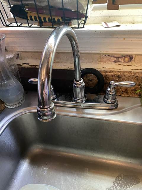 Faucet installed by Mayes Plumbing & Heating in Lanham, MD