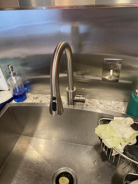 Faucet installed by Mayes Plumbing & Heating in Laurel, MD